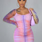 Cotton Candy Mesh Dress